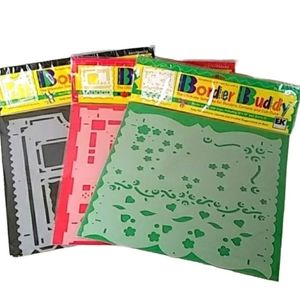 NWOT 3 Border Buddy Templates Borders, Corners & Cut-Outs | Scrapbooking